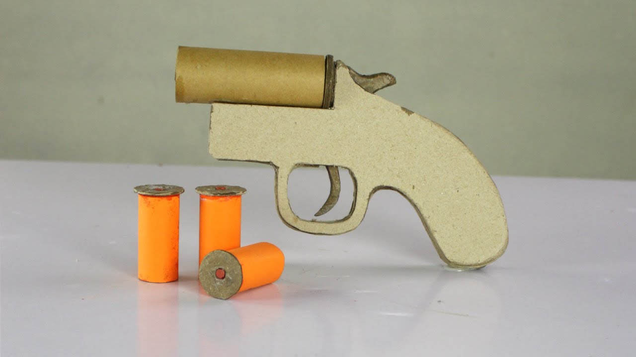How to make a PUBG FLAME gun from cardboard | PUBG FLAME gun