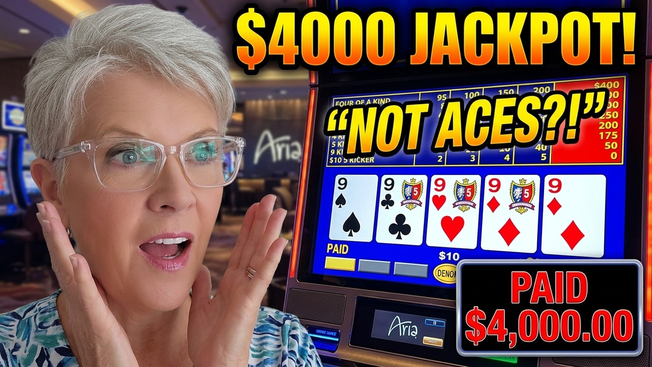 I Played $10 Video Poker at Aria's NEW High Limit Room for Hours