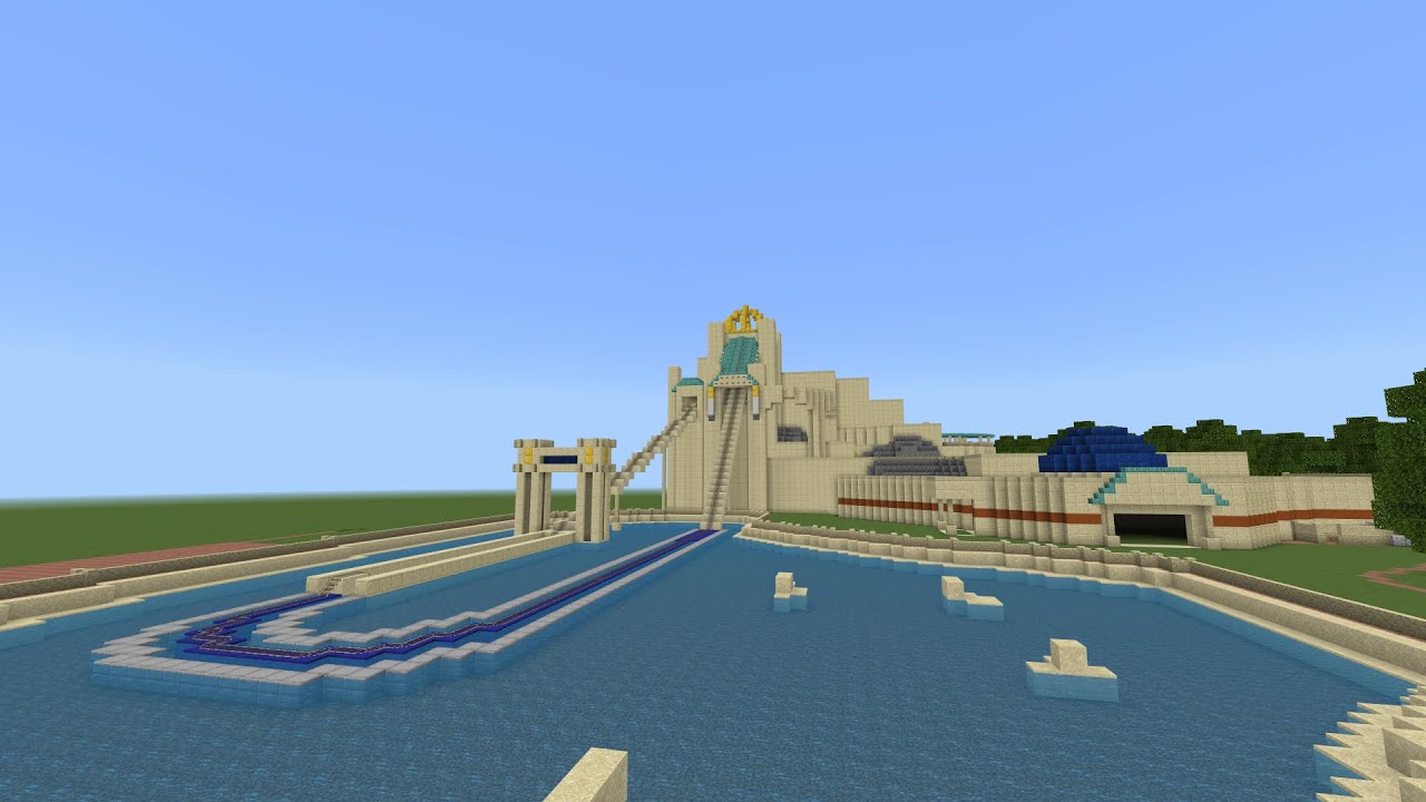 Journey to Atlantis | SeaWorld Orlando inspired map Minecraft