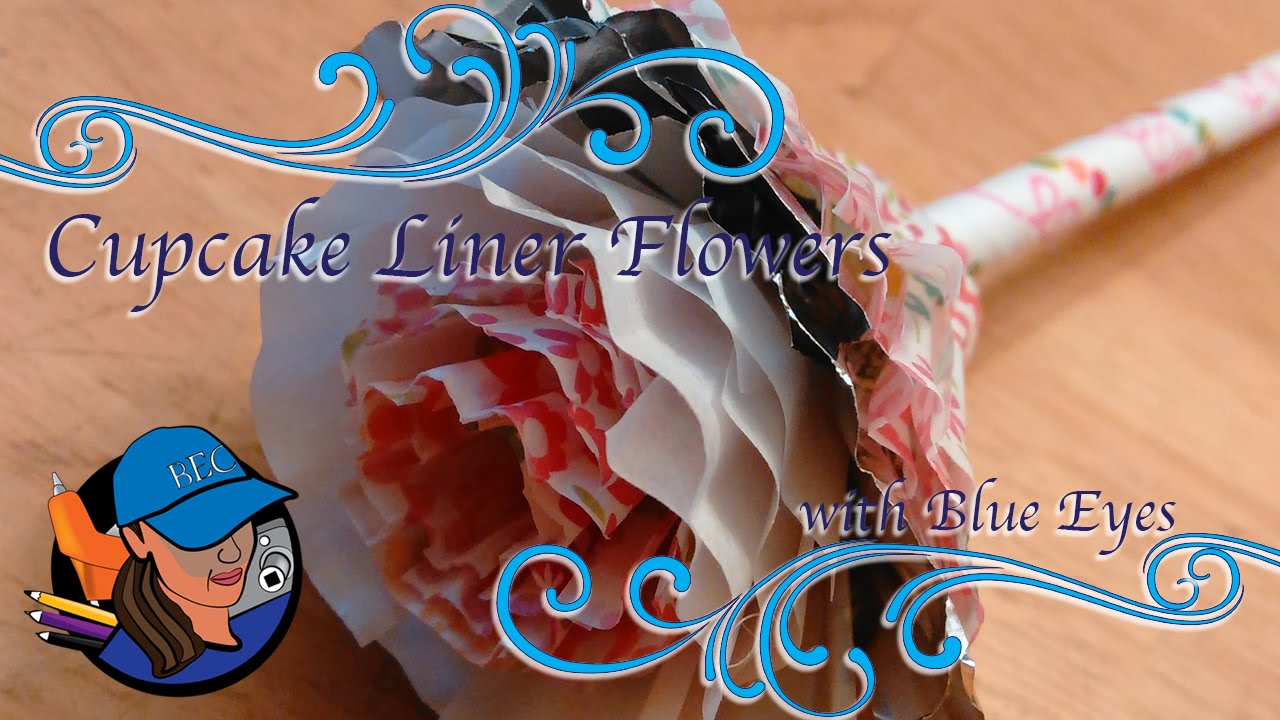 Cupcake Liner Flowers