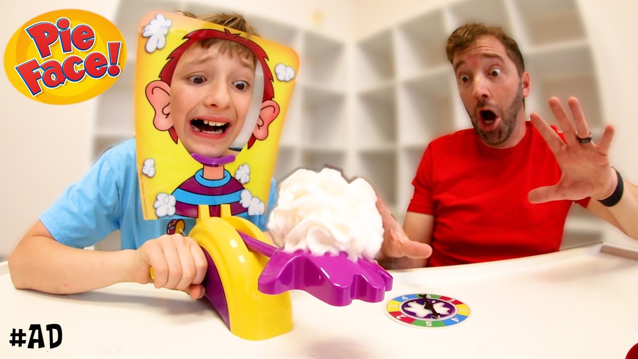 Father & Son ULTIMATE PIE FACE BATTLE!