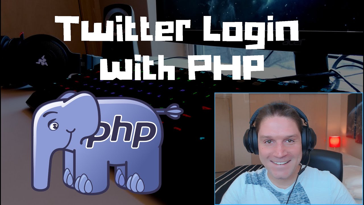 Вход в Twitter API с помощью PHP
