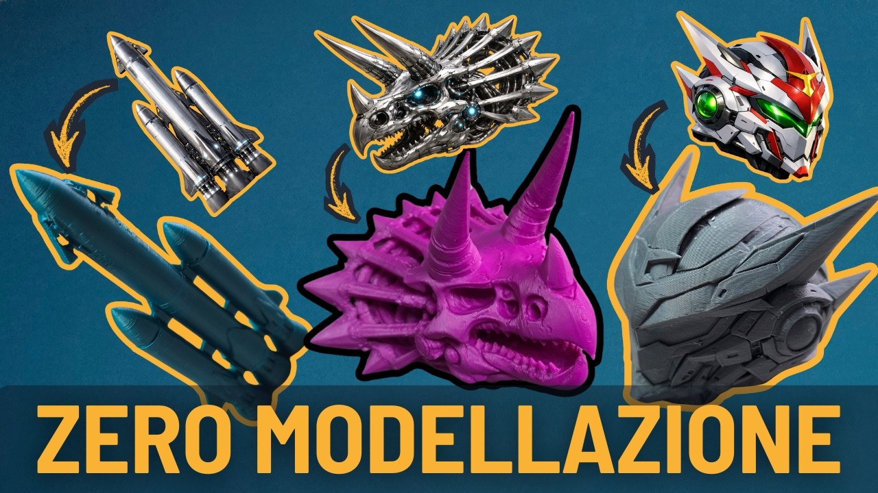 Hitem3D.ai, stampa in 3d tutto quello che puoi immaginare!