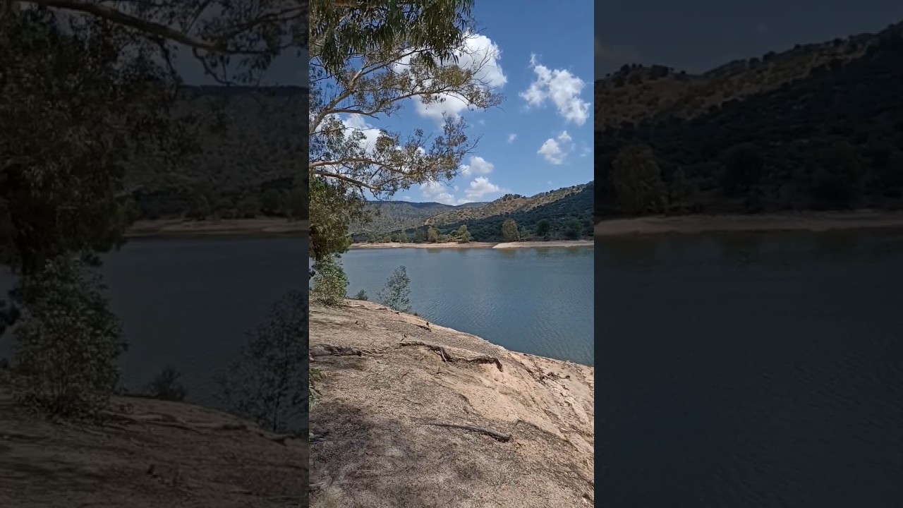 Embalse del Encinarejo 🌅🏞️ #nature #embalse #andujar