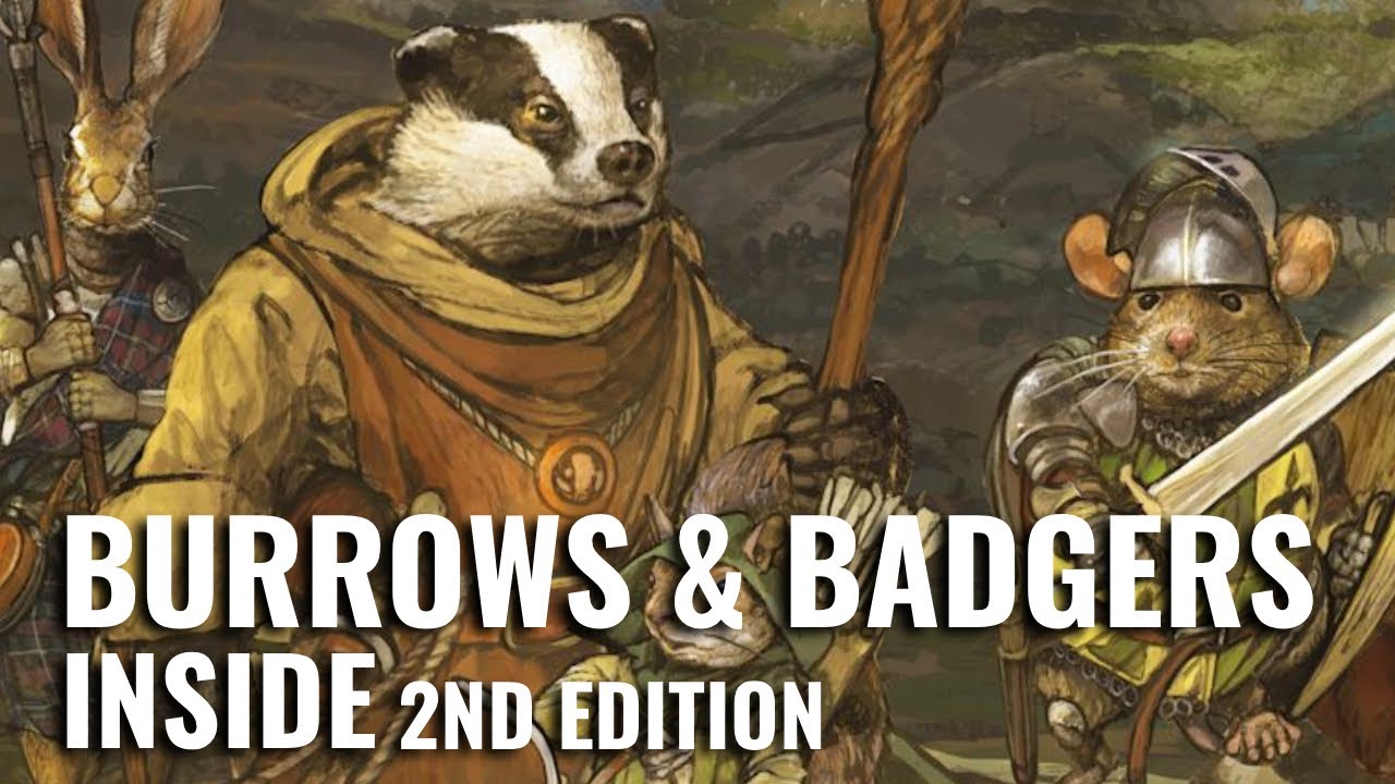 Inside Burrows & Badgers 2nd Edition - Still A Favourite Wargame!