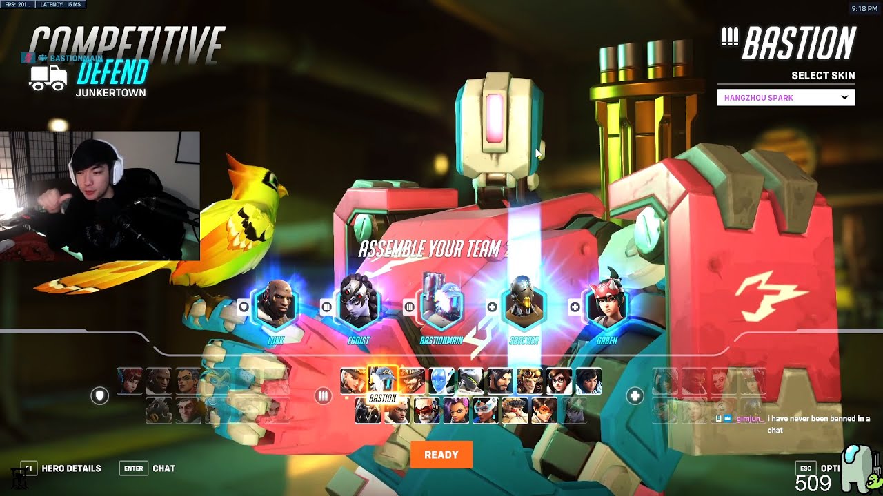 BASTIONMAIN BEST BASTION IN THE WORLD! OVERWATCH 2 TOP 500 SEASON 3