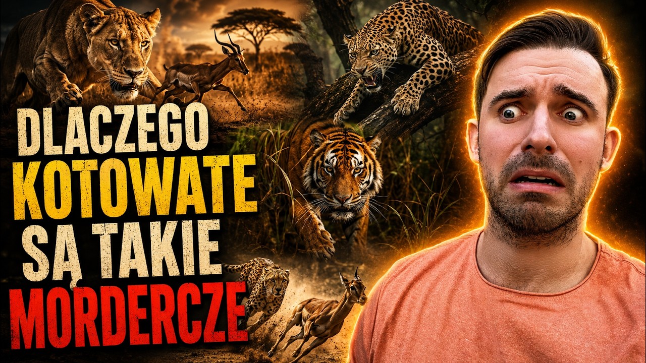 Dlaczego kotowate są tak skuteczne i mordercze