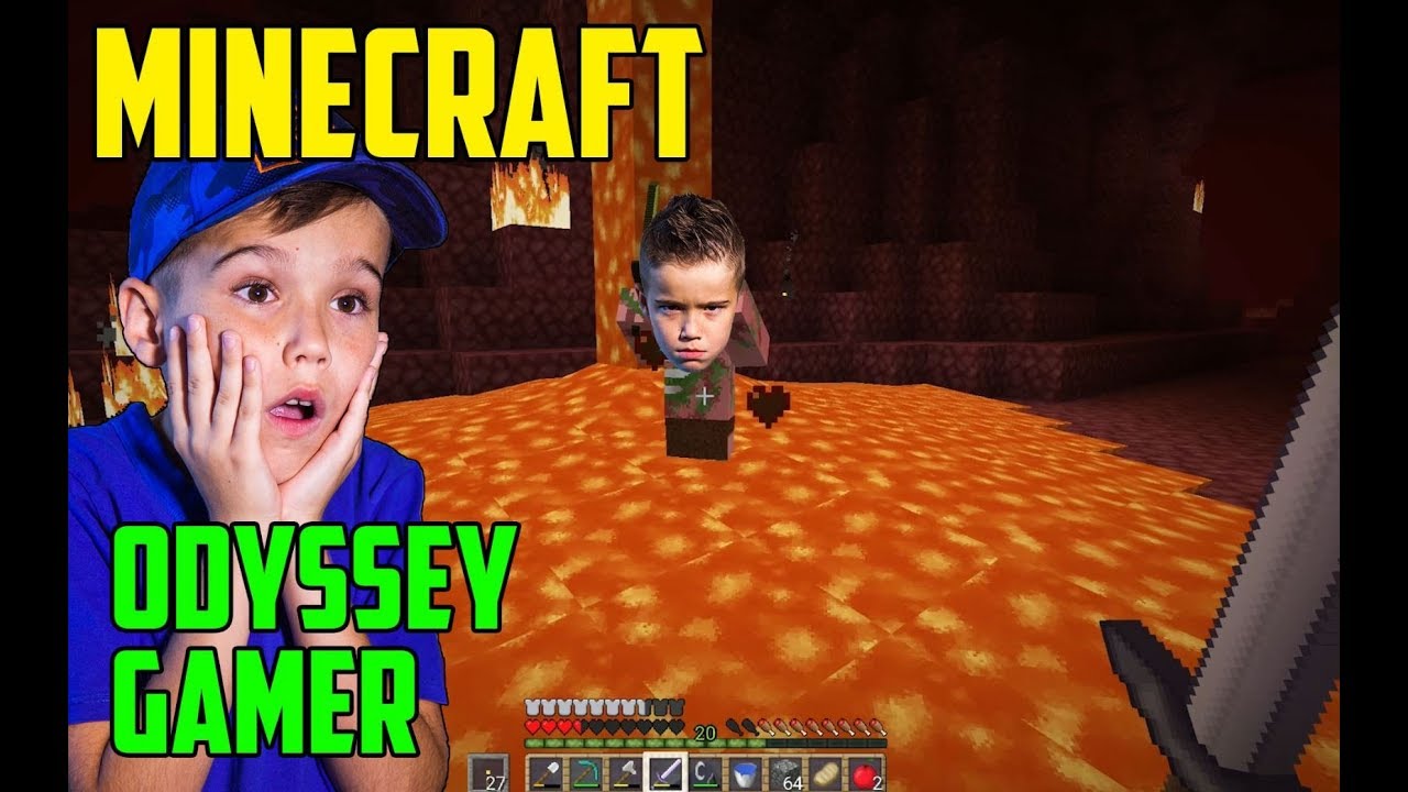 &Pi;&Eta;&Gamma;&Alpha; &Sigma;&Tau;&Omicron; NETHER!!! - MINECRAFT