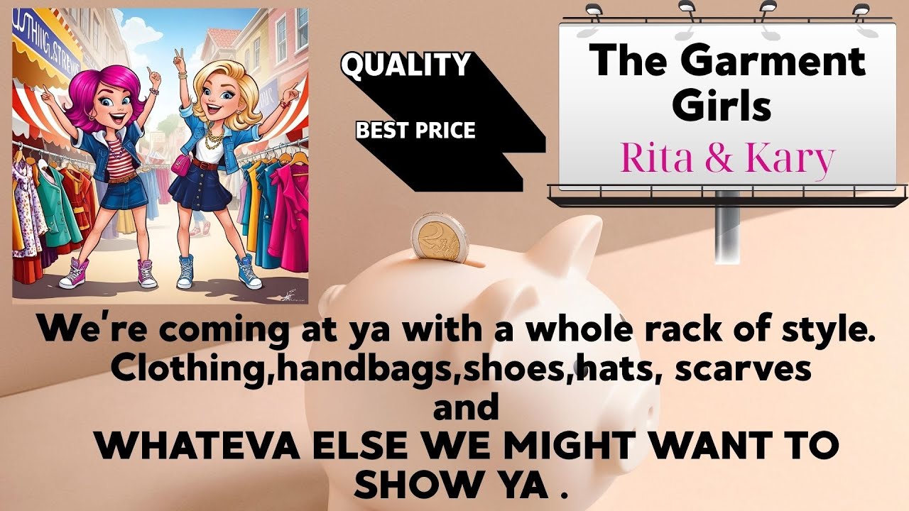 2/3 GARMENT GIRLS ARE BACK AT IT ! JOIN KARY AND I FOR LIVE SALE FUN AND AFFORDABLE SHOPPING