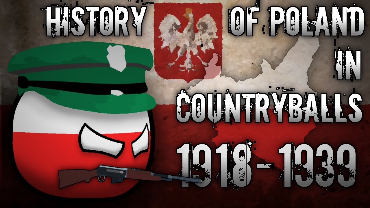 History of interwar Poland in countryballs