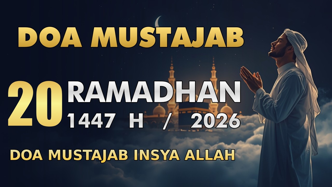 DOA MUSTAJAB 17 RAMADHAN 1447H | Lirik Arab dan Terjemah