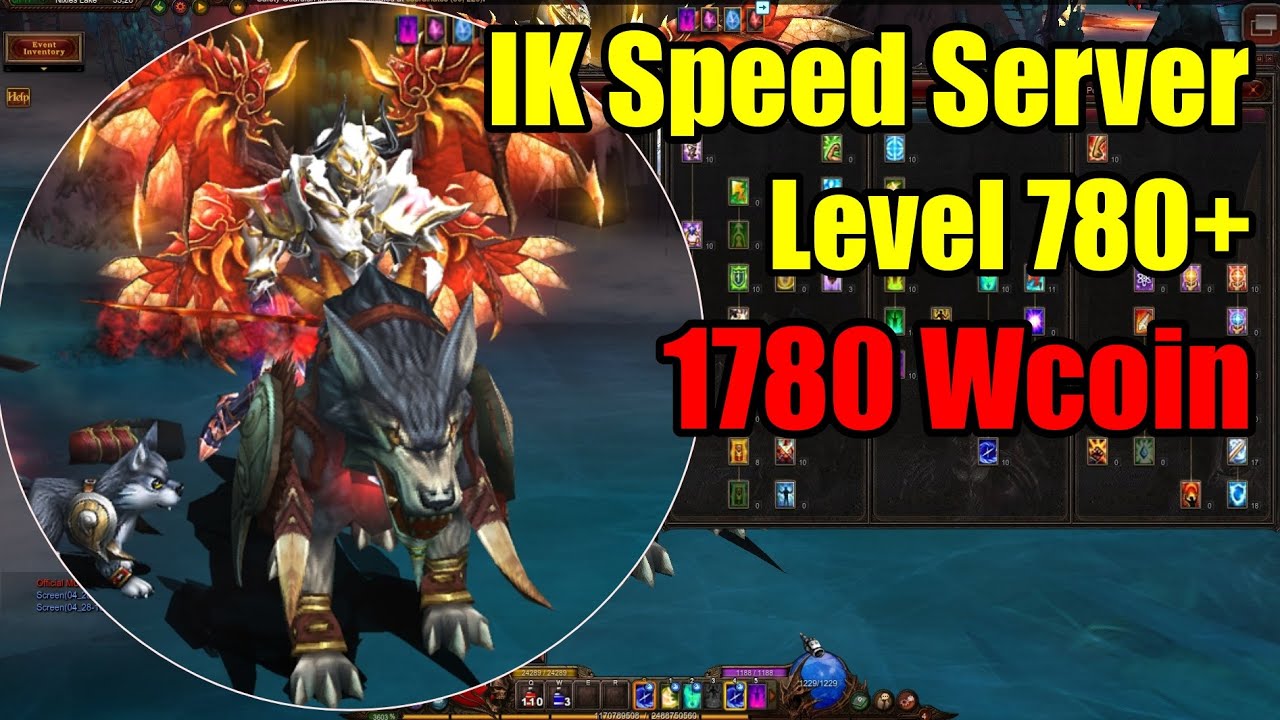 Speed Server illusion knight level 780 Mu Online