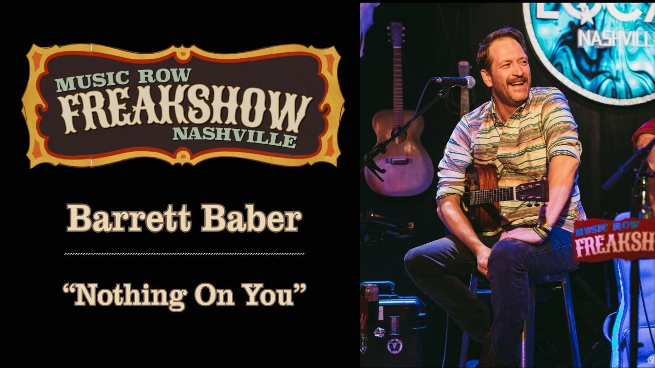Barrett Baber Performs “Nothing On You” (Cut by Cody Johnson)