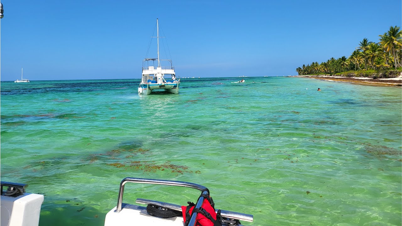 🇩🇴 Catamaran and Snorkeling Tour, Bavaro Coral Reef, Punta Cana, Dominican Republic
