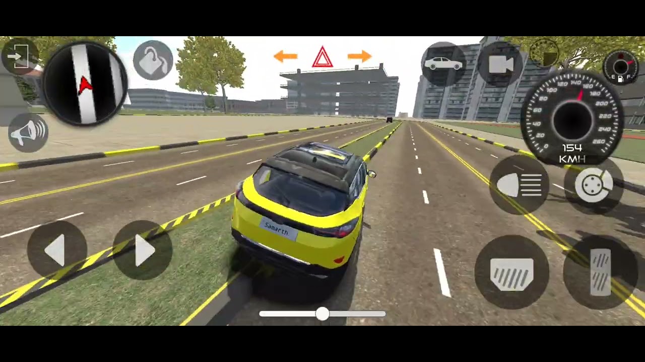 Yellow Tata Harihar 😈. # Indian car simulator 3D.