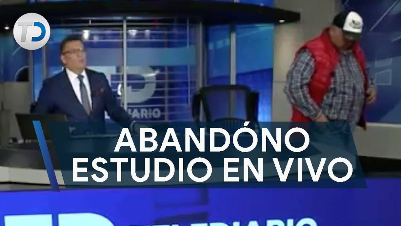 Hombre que tiró barbacoa explotó contra Ángel Carrillo; abandonó estudio