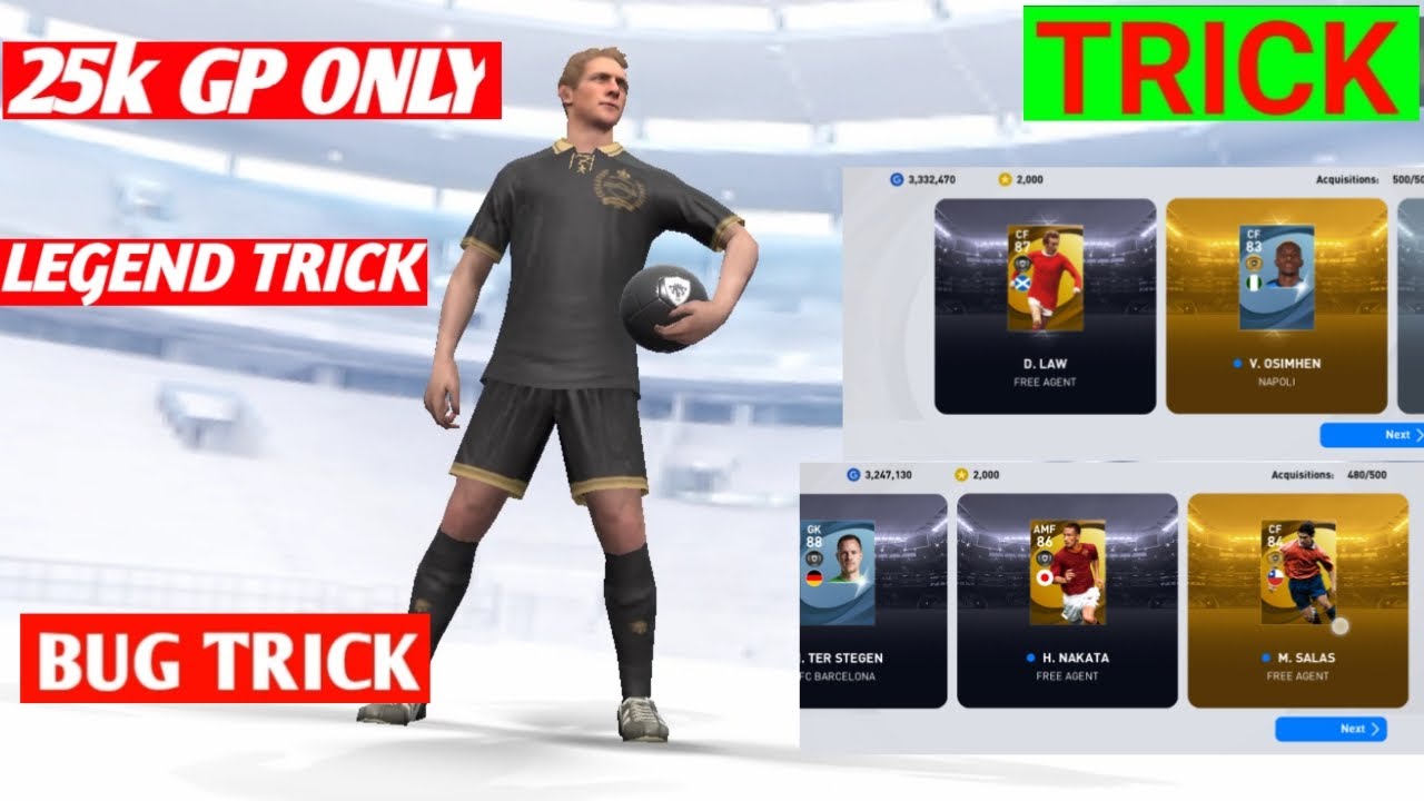 LEGEND TRICK WORLDWIDE CLUB BOX DRAW | PES 2021 MOBILE