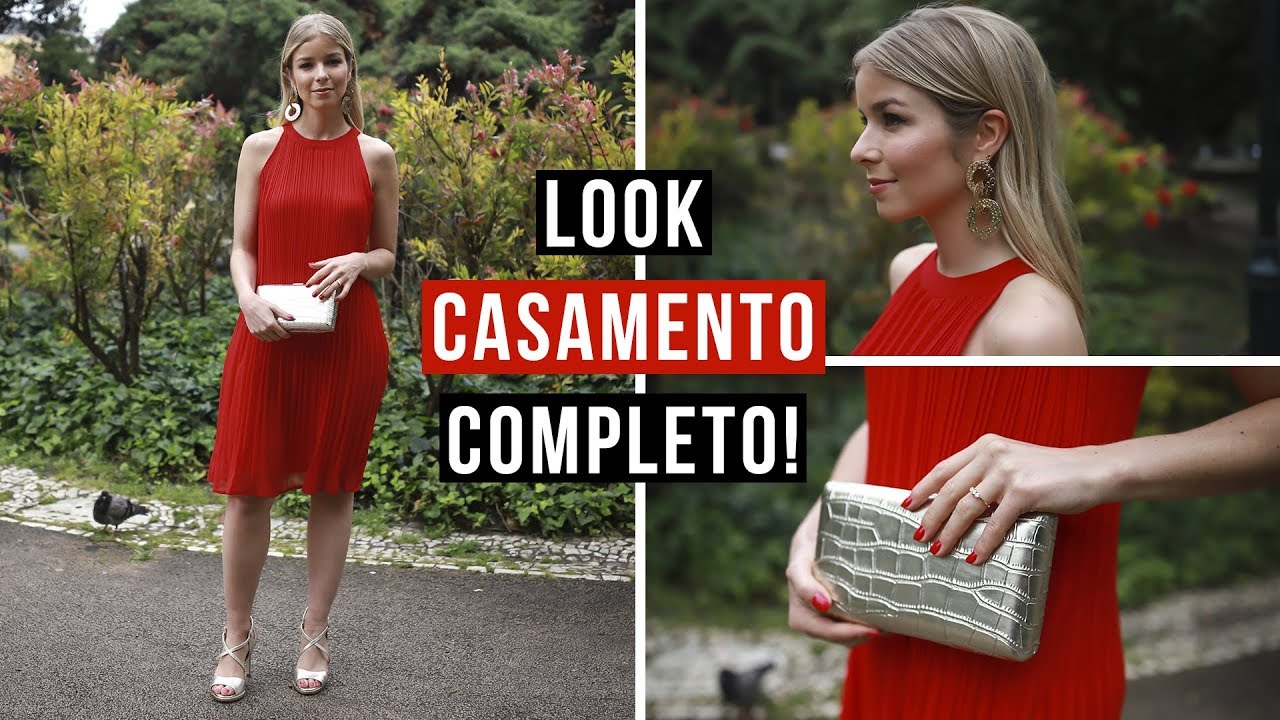 LOOK COMPLETO CASAMENTO 2019! Cabelo, Make, Outfit! | Alice Trewinnard