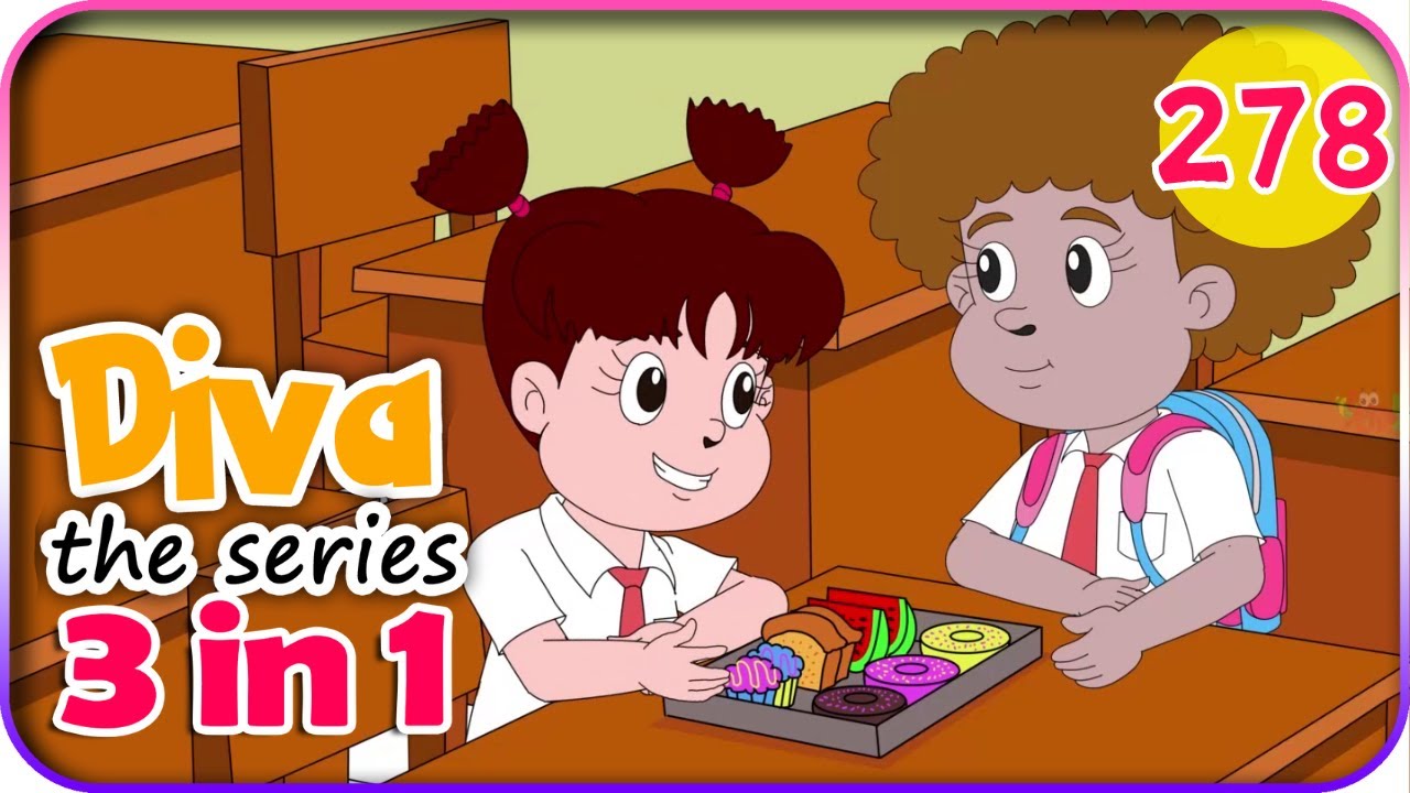 Seri Diva 3 in 1 Ramadhan | Kompilasi 3 Episode ~ Bagian 278 | Diva The Series Official