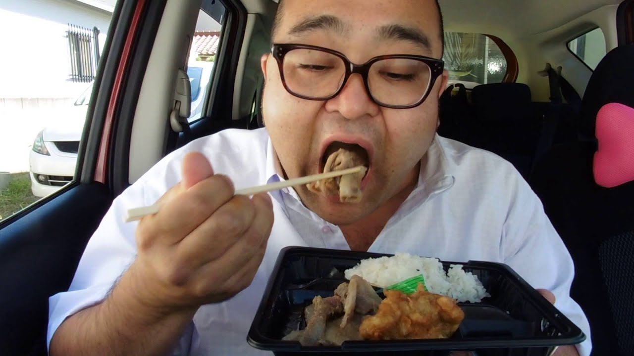 生姜焼き　からあげB弁当　野菜天ぷら