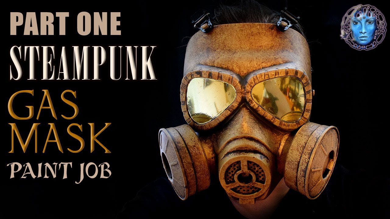 Part One | Steampunk Gas Mask | Paint Job