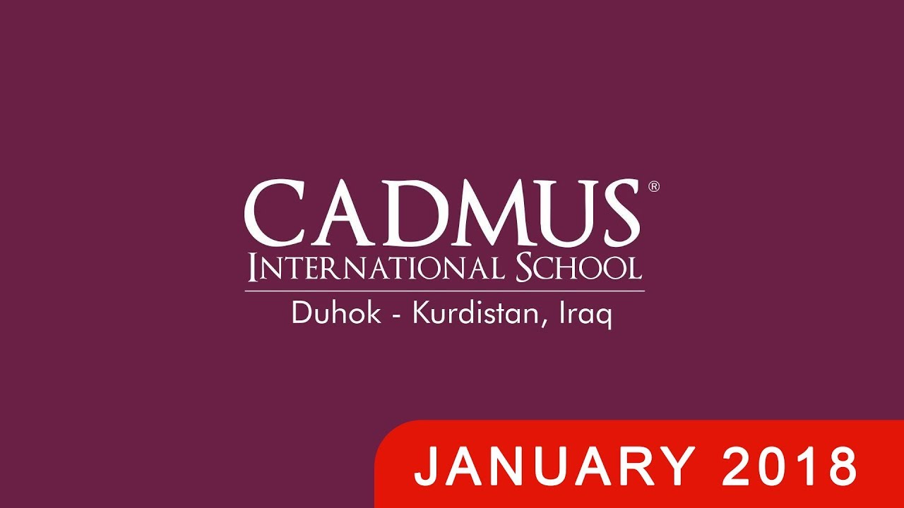 Cadmus international school DUHOK   Construction January 2018   DRONE TOUR - Dara Company