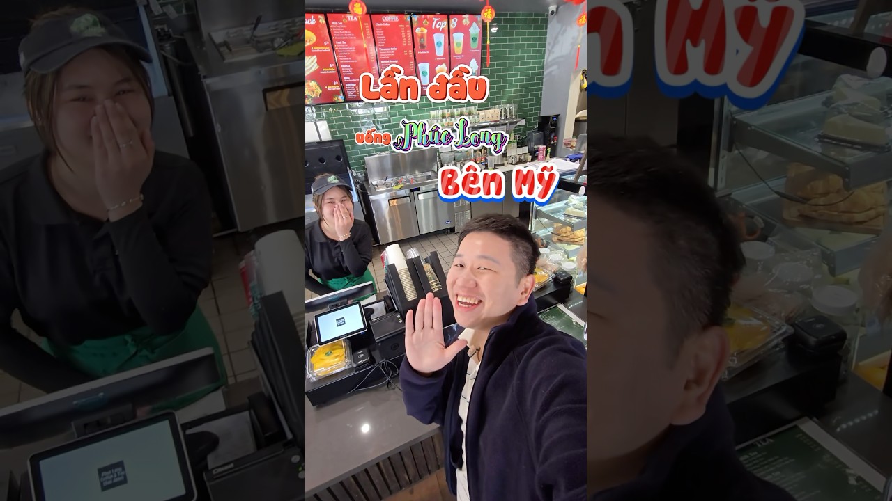 Lần đầu uống Ph&uacute;c Long tại Mỹ c&ugrave;ng sếp Huy NL!!