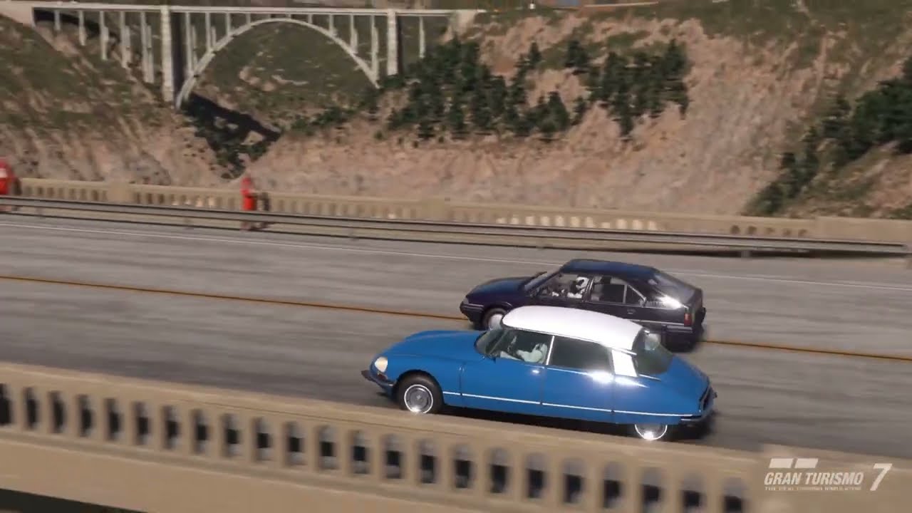 Battle of the giants: Citroën DS versus Citroën BX #citroen #citroends #citroends21 #granturismo