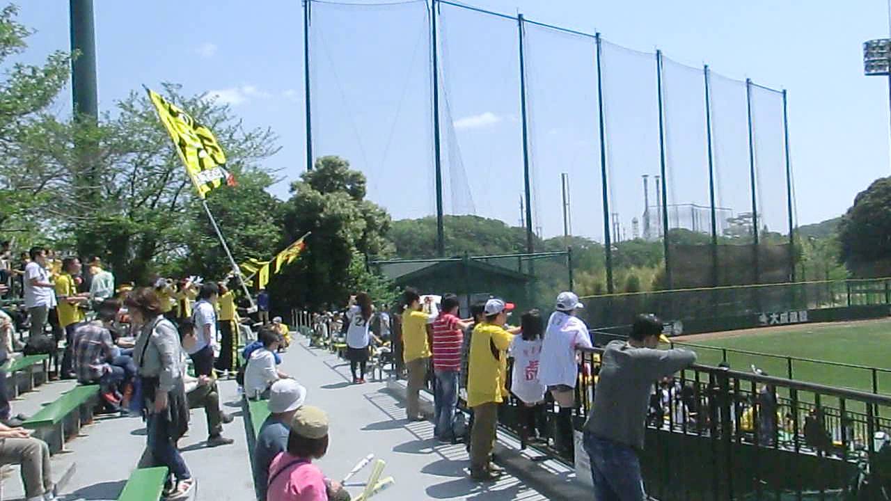 20150426 ファーム交流戦阪神応援団試合前の１－９