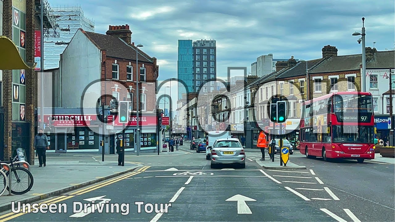 London Driving Tour 2022 | East London and Redbridge, Urban Driving Tour | Unseen Driving Tour - 4k