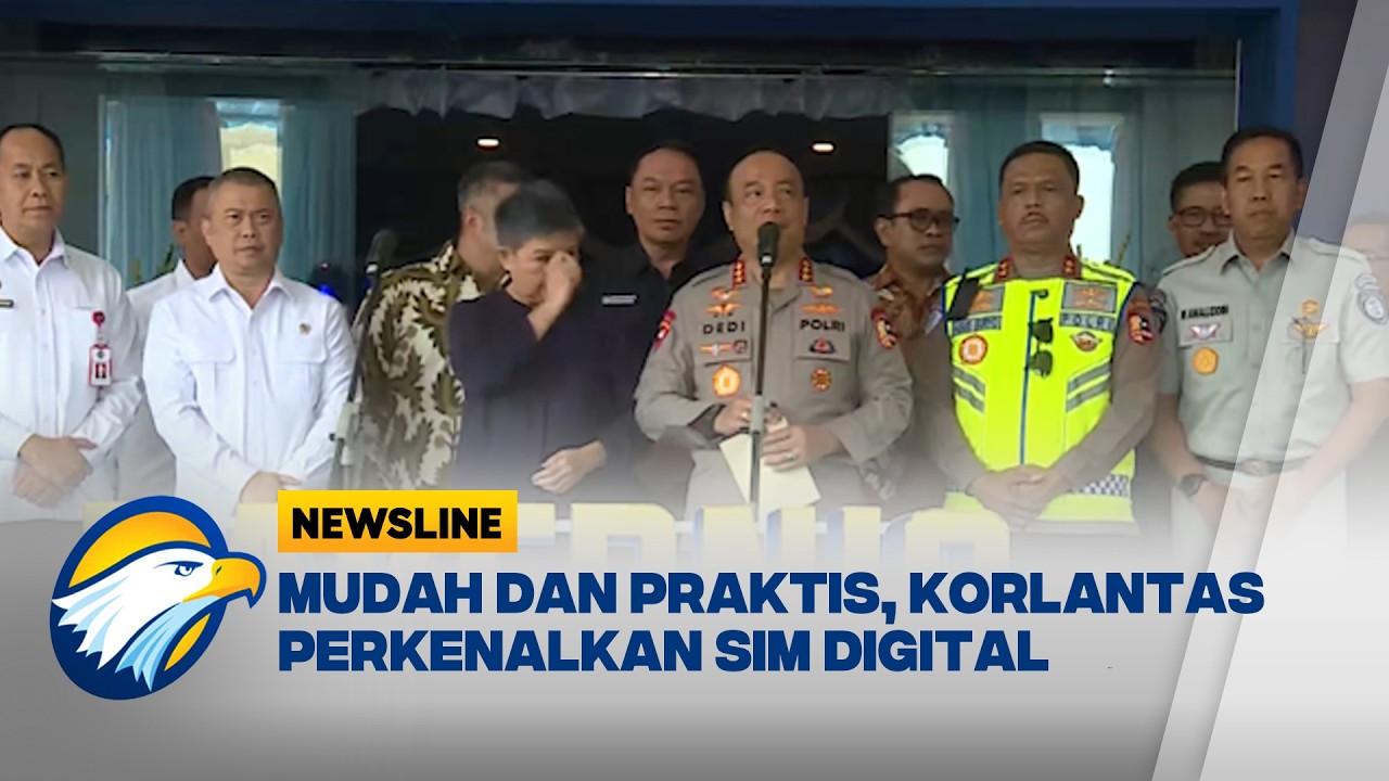 Newsline Spotlight - Korlantas Polri Luncurkan SIM Digital, Tak Perlu Kartu Fisik Lagi