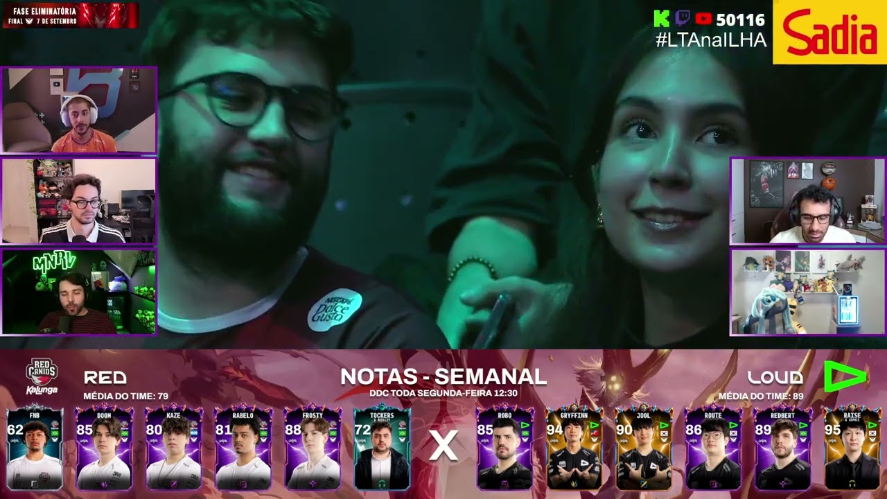 RED CANIDS x LOUD | Jogo 1 - MD5 | Playoffs | LTA SUL Split 3 - 2025 | Ilha das Lendas