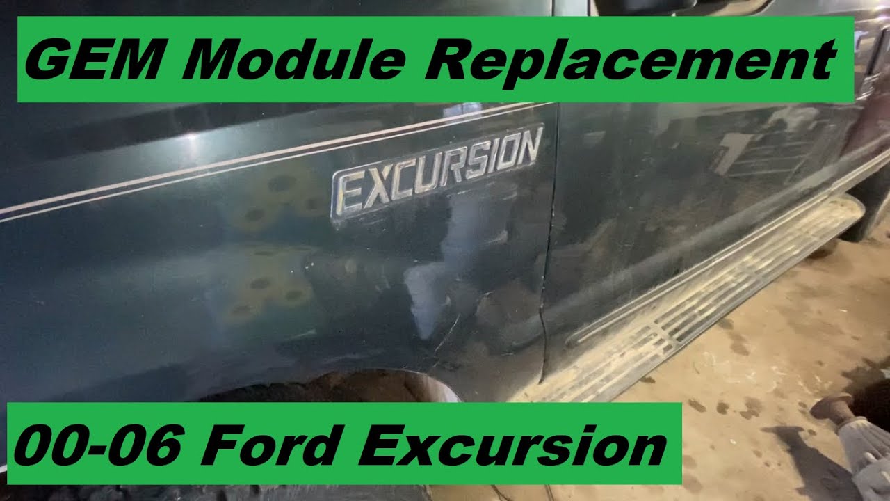 How to GEM Module Replacement Ford Excursion 00 01 02 03 04 05 06 2000 2001 2002 2003 2004 2005 2006
