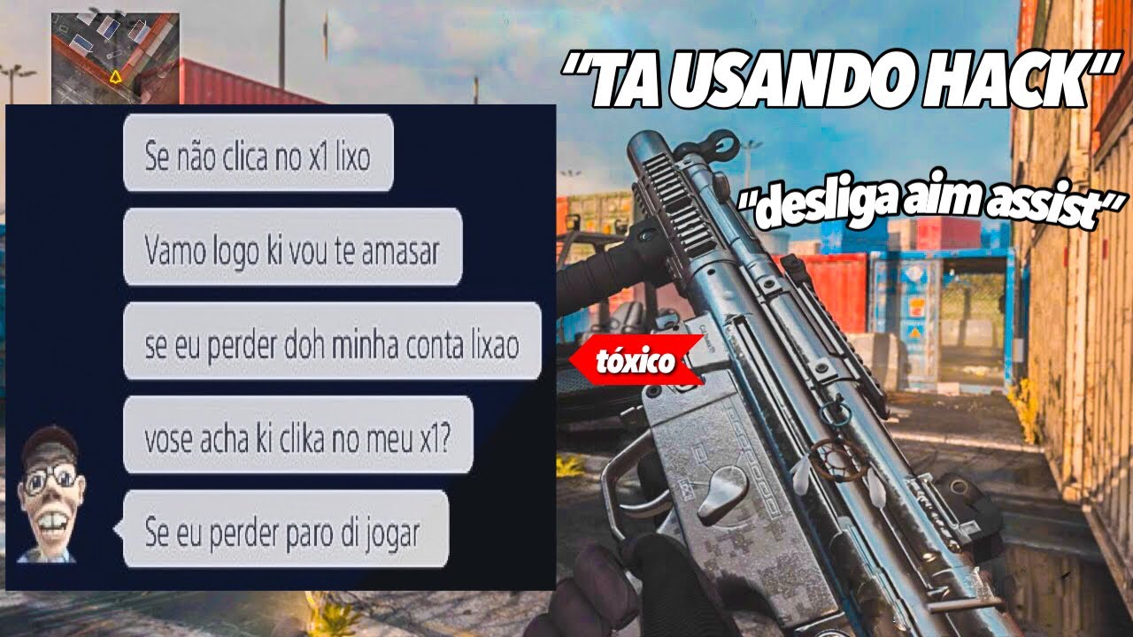 KID T&Oacute;XICO DE 9 ANOS ME CHAMOU PRO X1 NO COD - Call of duty Mw