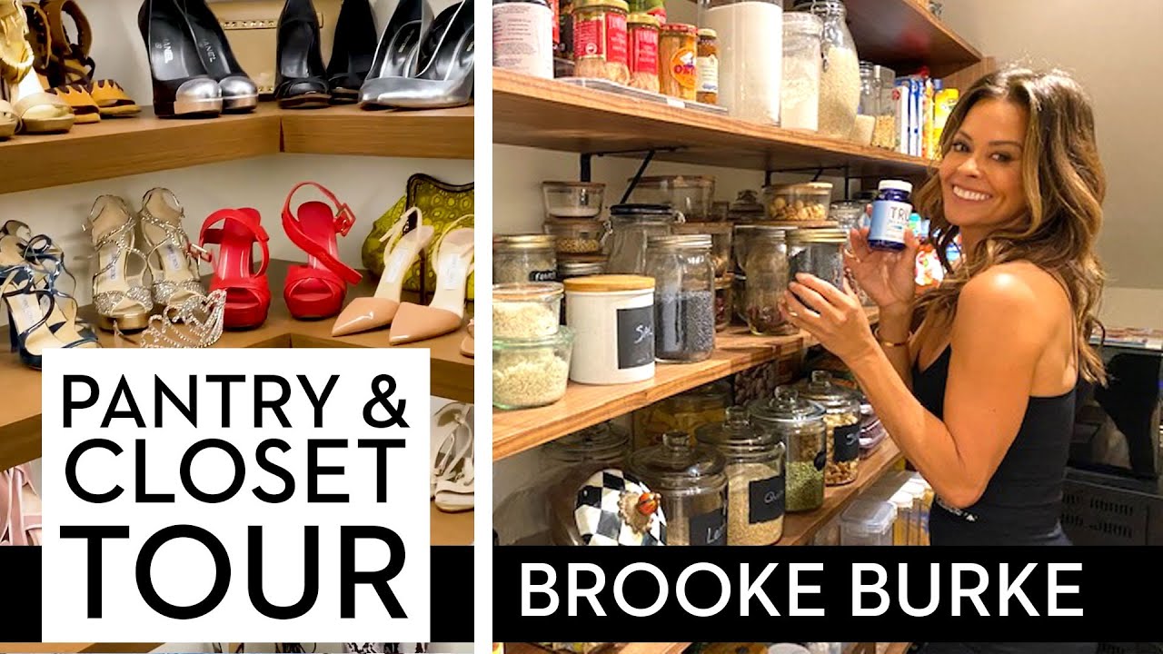 Brooke Burke Gives Us A Tour Of Her Pantry, Fridge and Closet | Good Housekeeping