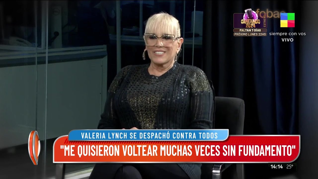 🗣️ Valeria Lynch sobre las nuevas generaciones: 