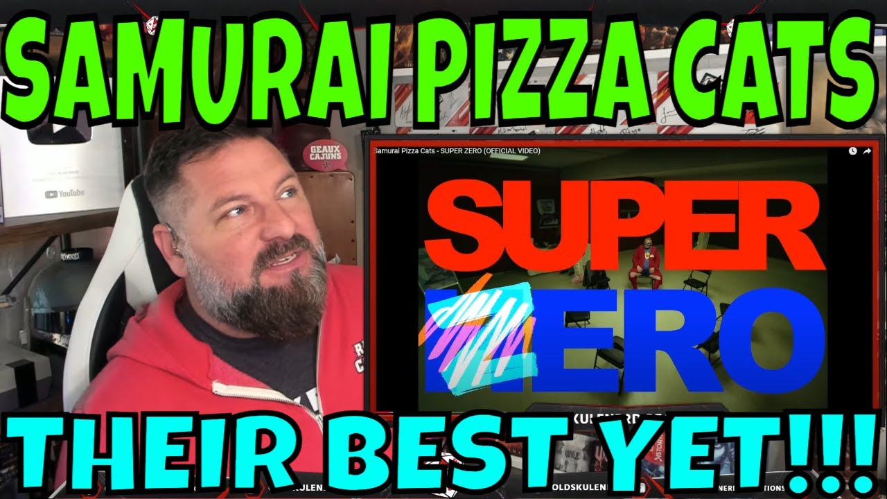 SAMURAI PIZZA CATS - SUPER ZERO | OLDSKULENERD REACTION