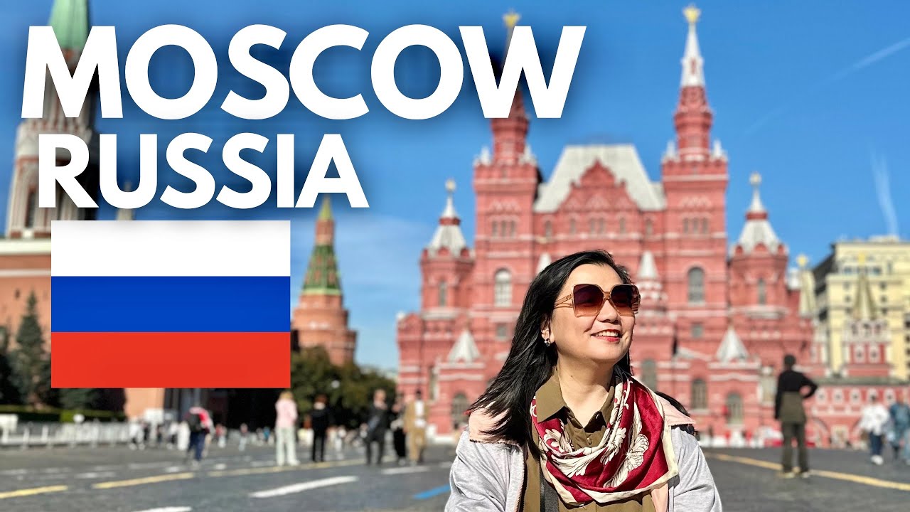 🇷🇺 Впервые в Москве | Россия. День 2. Видеоблог о путешествии.
