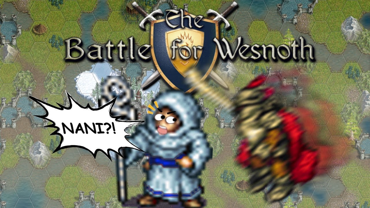 The Battle for Wesnoth: 1v1 Online - Orcish Blitzkrieg [COMMENTATED]