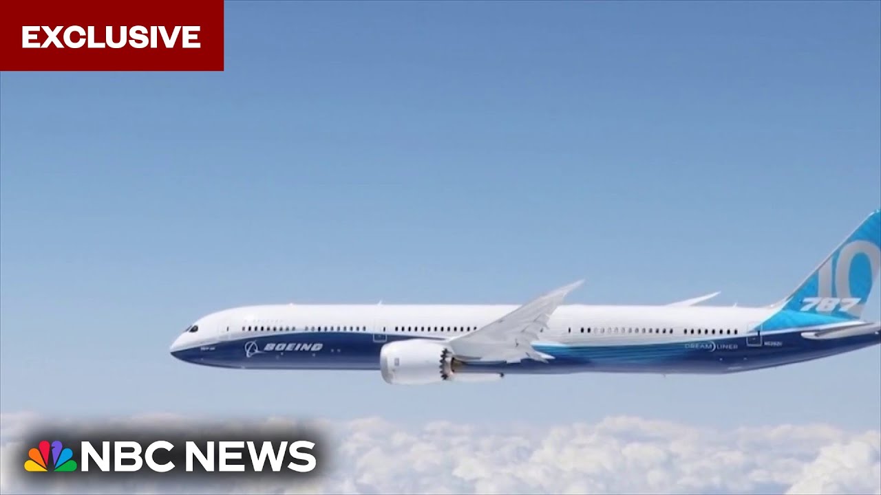 Boeing whistleblower says 787 Dreamliner has production flaw