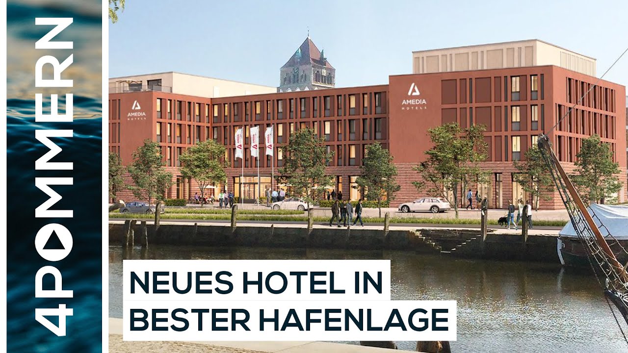 Das neue AMEDIA Hotel am Hansering: Wellness, Fitness und Konferenzen | Greifswald TV