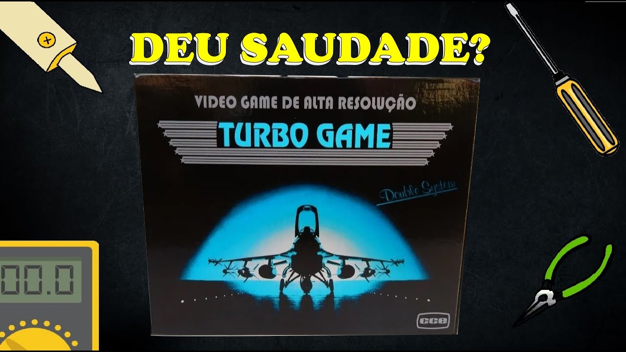 CCE TURBO GAME VG-9000T  -  O CLONE QUE FEZ PARTE DA INFÂNCIA DE MUITA GENTE!