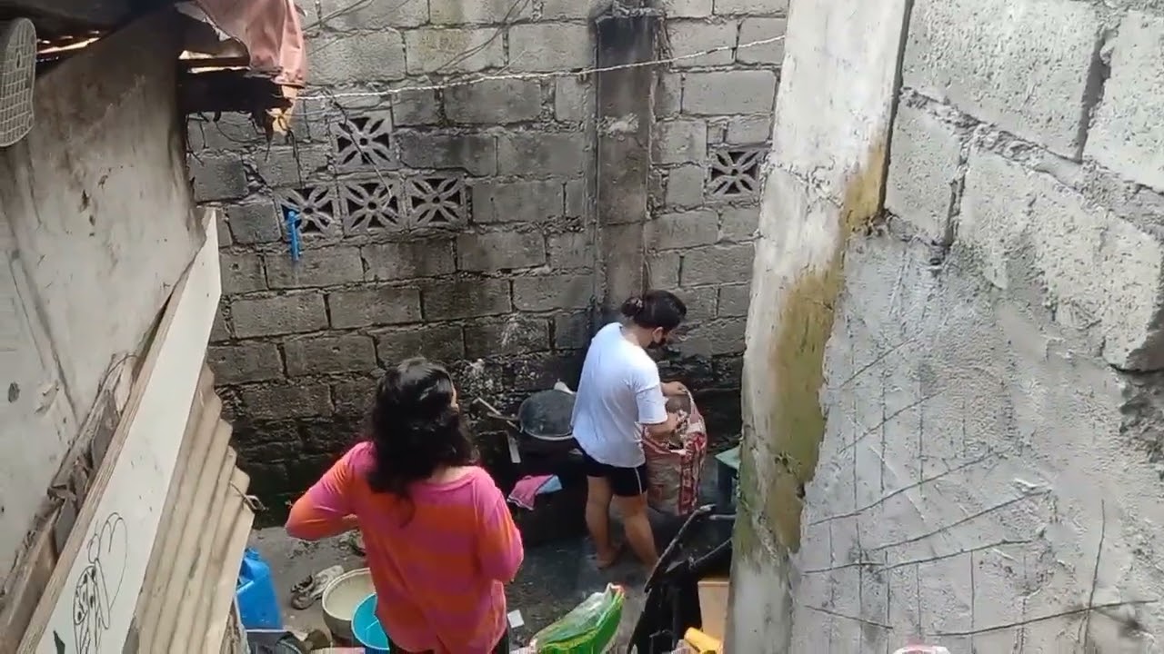 Nag pahakot muna ng semento Kay Jeef Bago Gawin Yun aming tubig sa gripo 💪💪