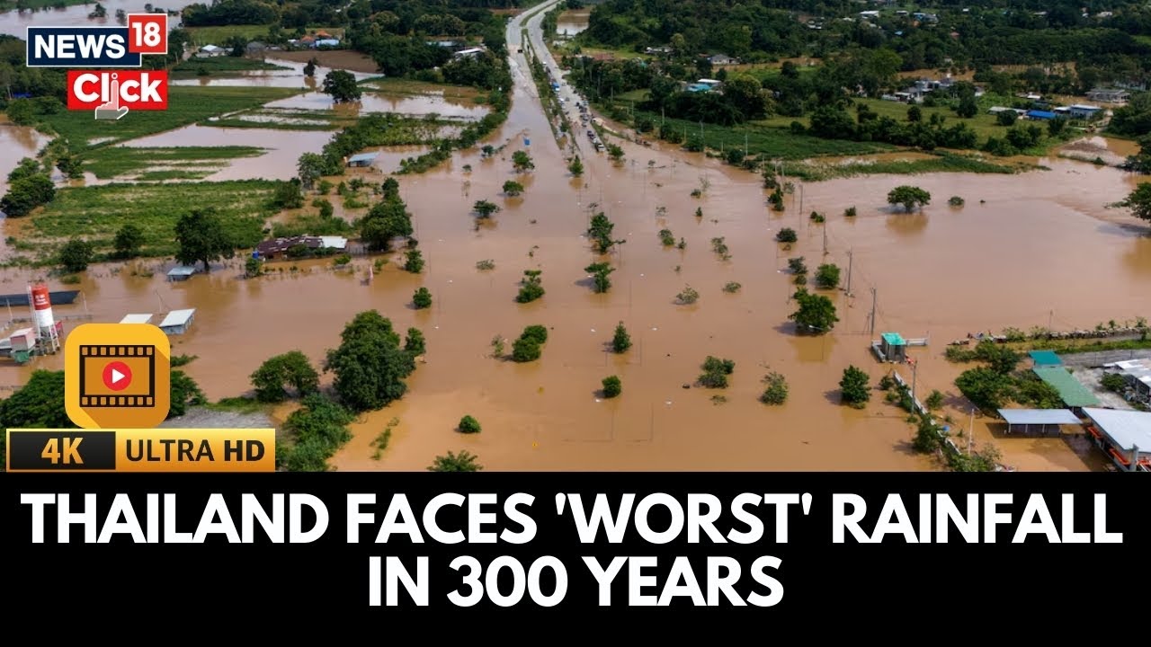 Thailand Floods | Faces Severe Flood Risk | Tourists Advised To Avoid South Thailand | N18G | 4K