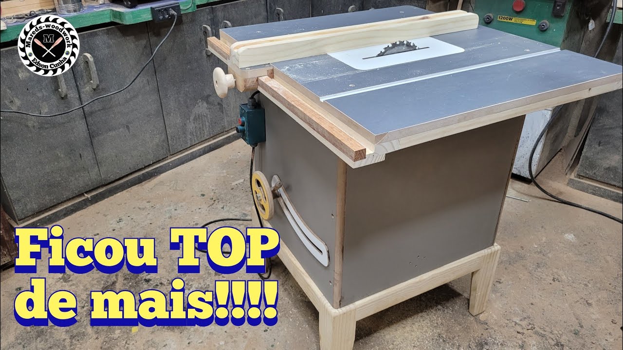 Serra Circular de Bancada DIY: Transforme sua Oficina com Este Projeto!