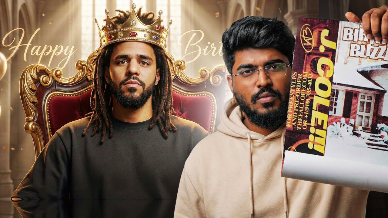 J COLE DROPPED BIRTHDAY BLIZZARDDDDD BEFORE FALL OFF LIVEEEEE REACTION