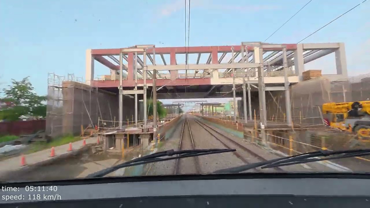 2025.06.23 EMU800 3121A / 3121次 民雄-潮基 路程景 GPS