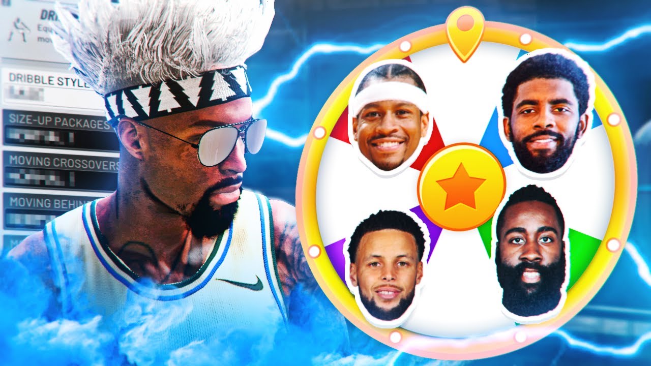 SPIN THE WHEEL OF DRIBBLE MOVES IN NBA 2K20... *GONE WRONG* BREAKING ANKLES w/ RANDOM DRIBBLE MOVES!