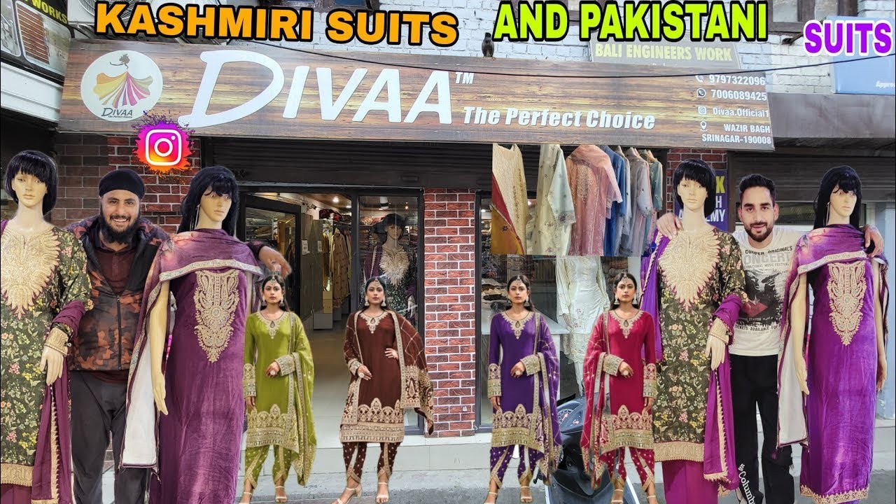 Kashmiri Winter Suits Collection Srinagar Smart City ❤️