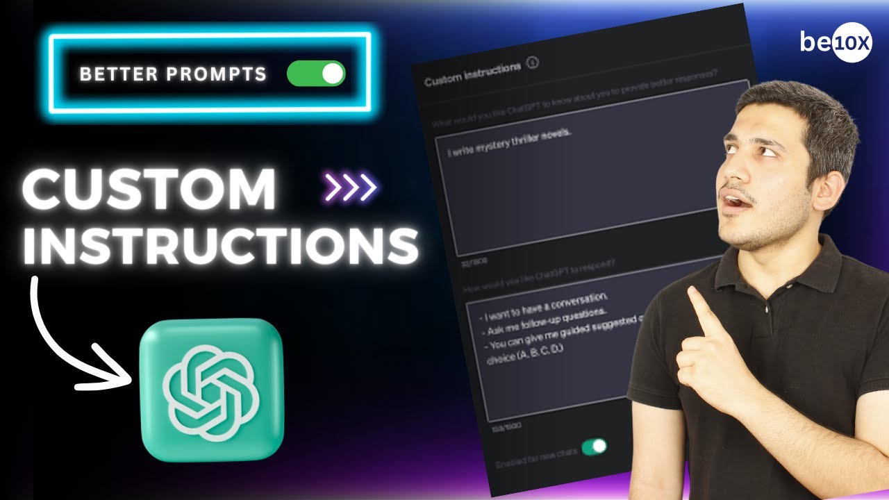 Personalize ChatGPT with its New Feature: Custom Instructions 😱| Be10x